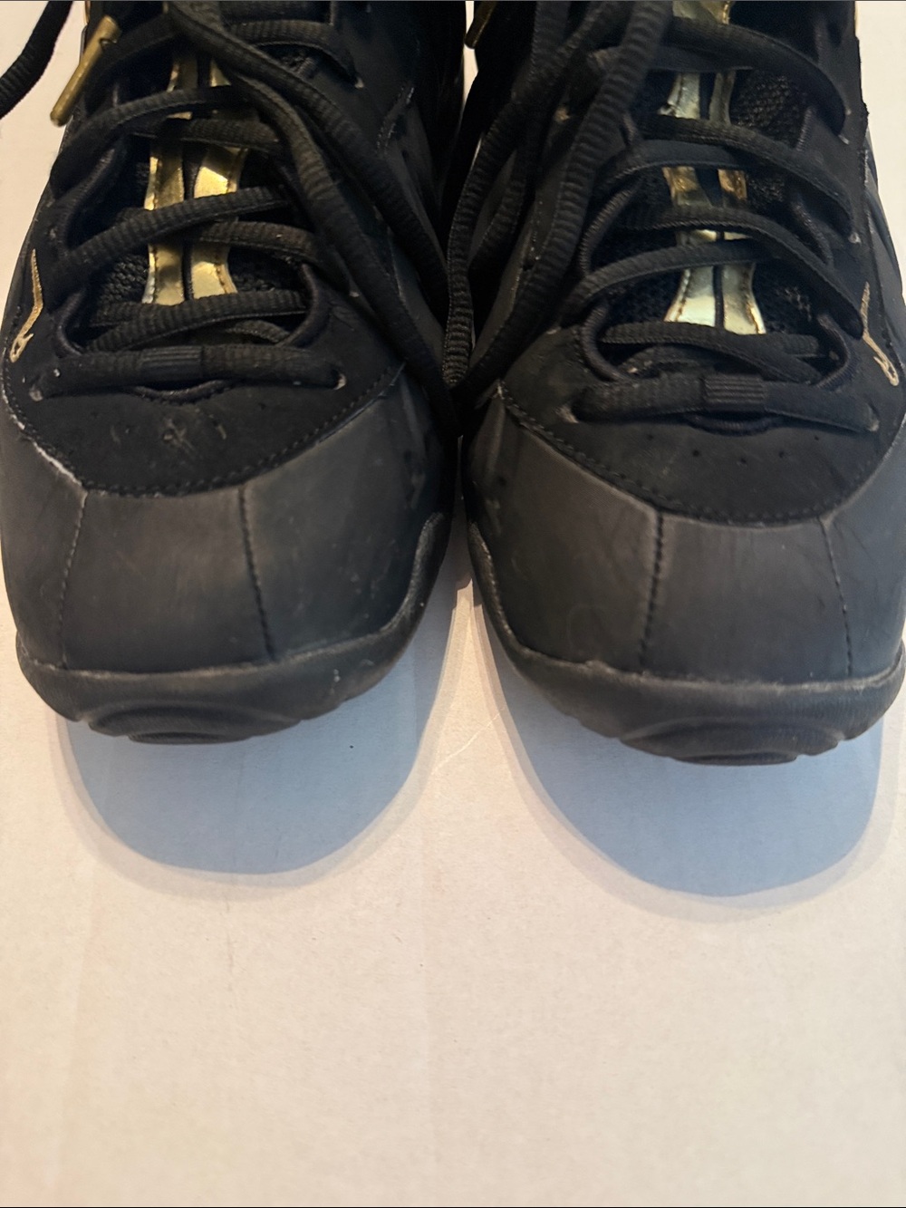 Nike Air Youth Foamposite Pro Black Metallic Gold (GS) Size 6.5Y - Picture 10 of 12